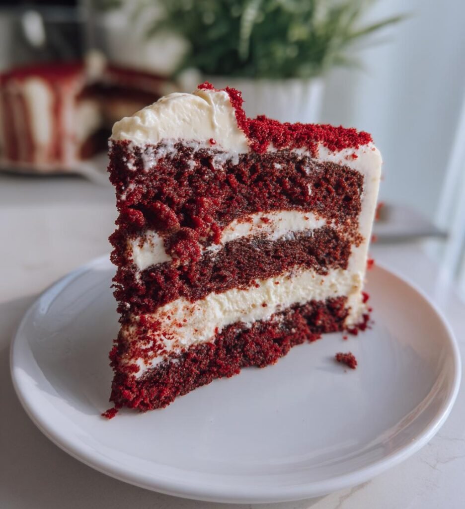 Red Velvet Mocha Cake