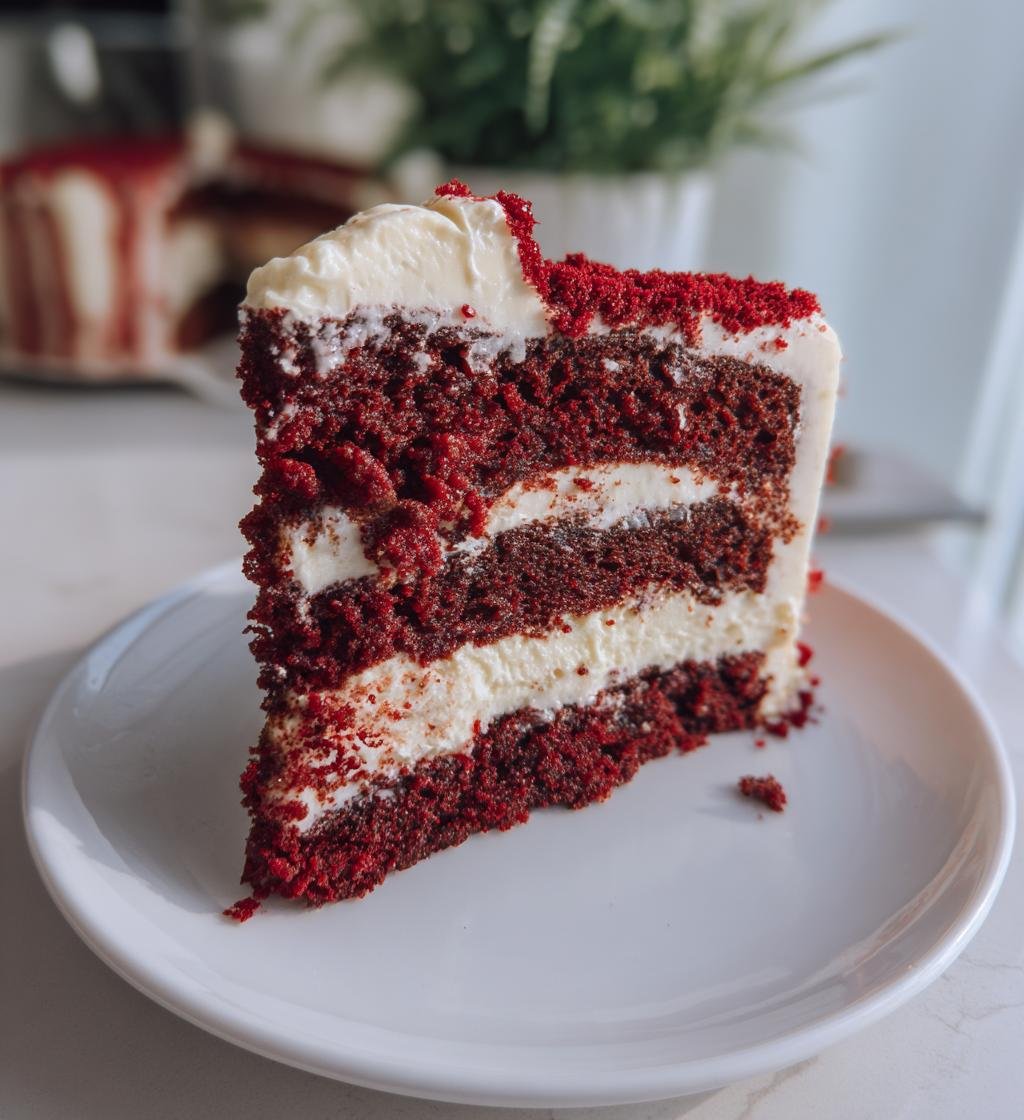 Red Velvet Mocha Cake