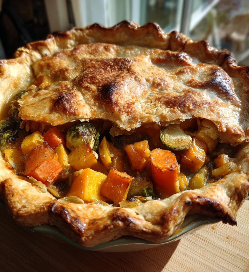 Roasted Autumn Vegetable Pot Pies - detail 1