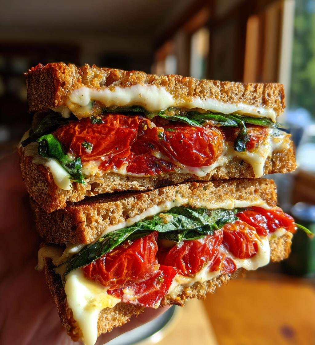 Roasted Tomato Sandwiches with Vegan Lemon Garlic Aioli - detail 1