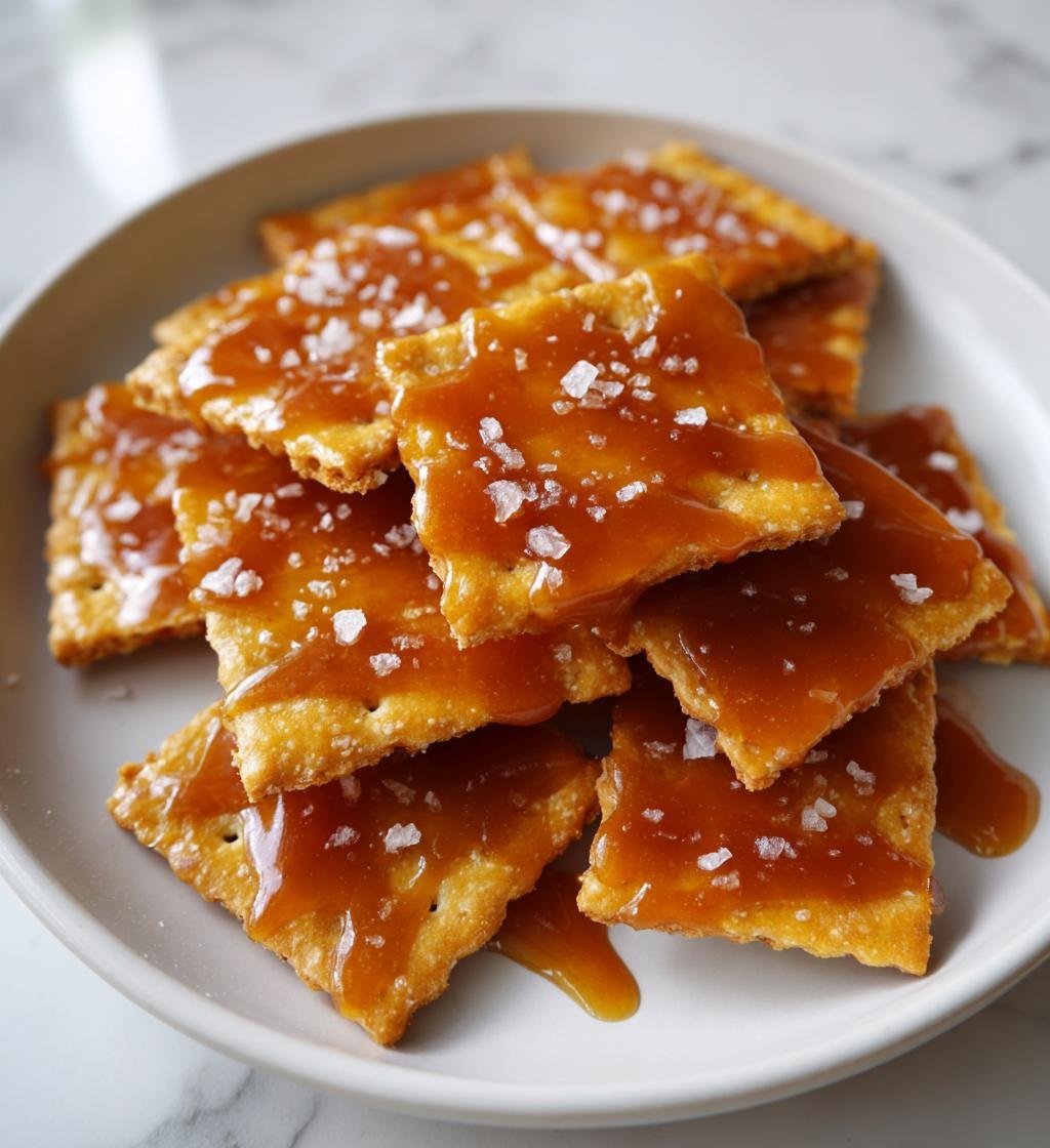 Salted Caramel Cracker Bites - detail 1