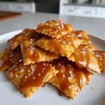 Salted Caramel Cracker Bites