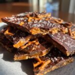 Salted Caramel Pretzel Bark