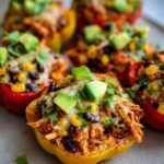 Skinny Bell Pepper Nacho Boats