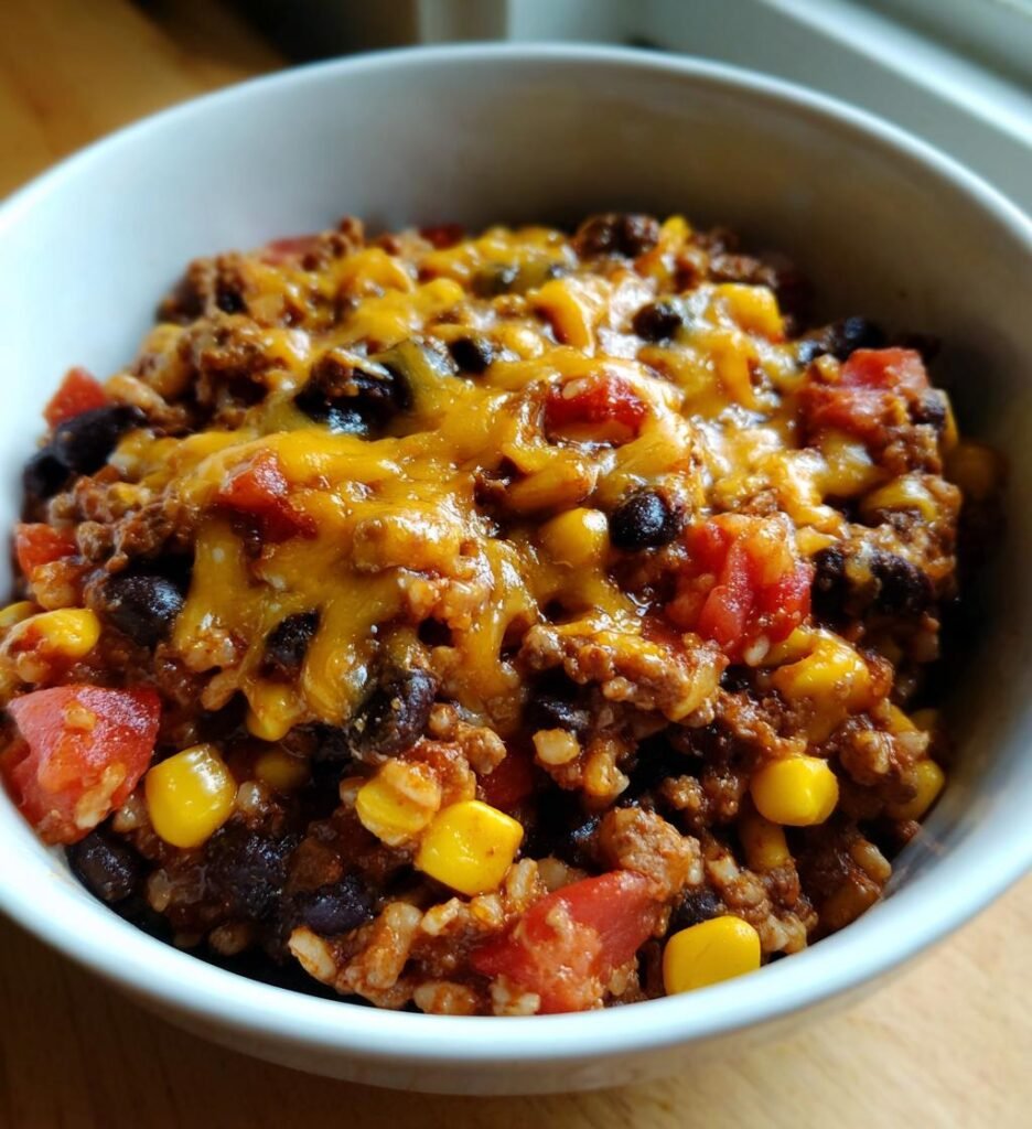 Slow Cooker Cowboy Casserole