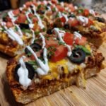 Taco Pizza Appetizer