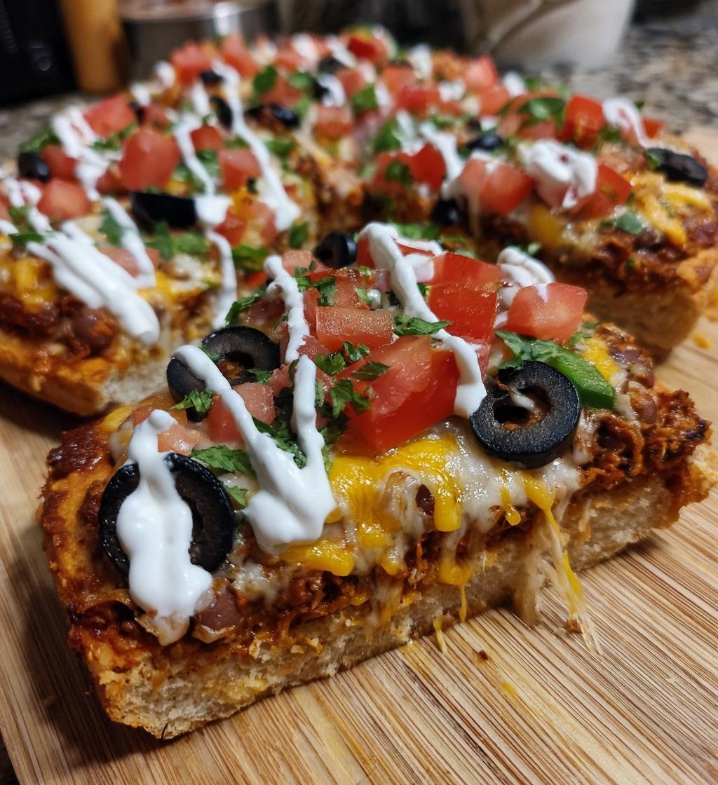 Taco Pizza Appetizer