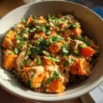 Thai Peanut Sweet Potato Bowl