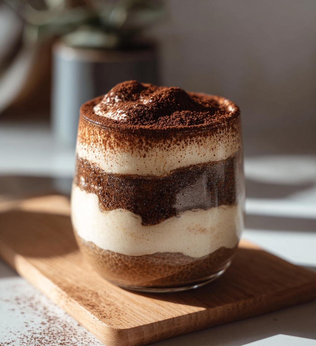 Tiramisu Chia Pudding - detail 1