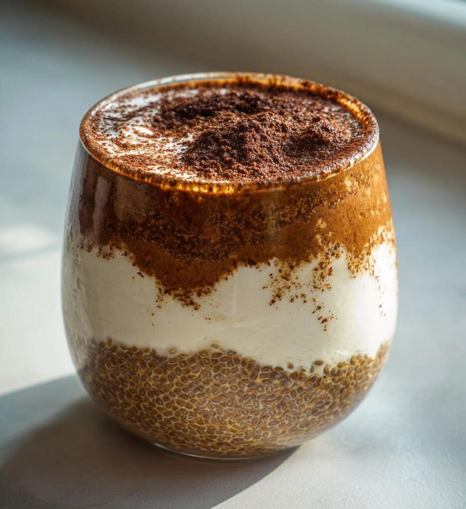 Tiramisu Chia Pudding