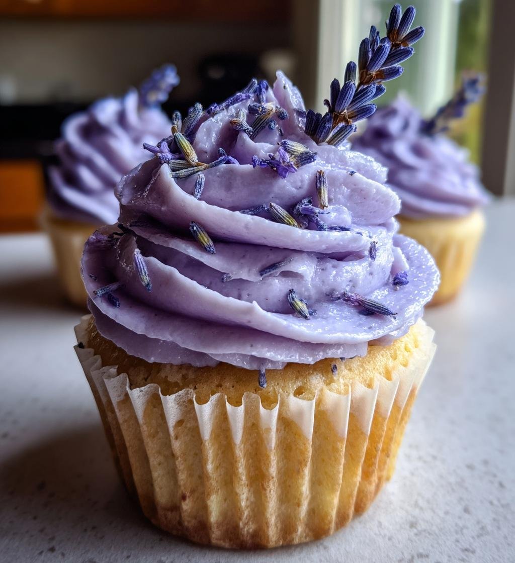 Vegan Lavender Buttercream - detail 1