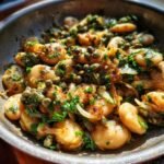 Vegetarian Piccata with Cannellini Beans