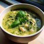 White Bean Pesto Soup