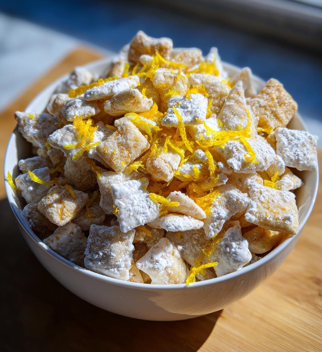 Zesty Lemonade Puppy Chow Snack - detail 1